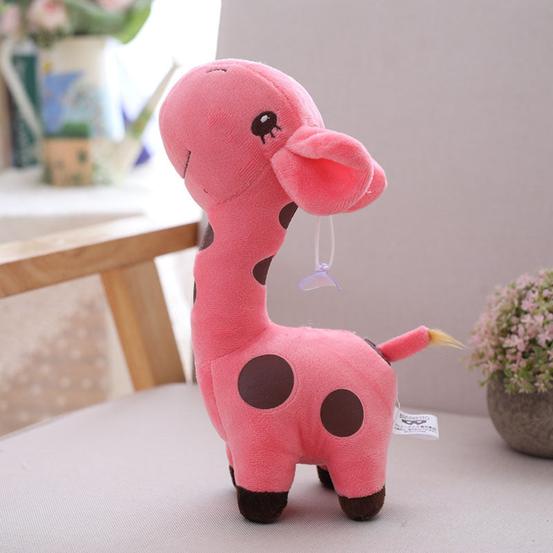 Zachte Baby Giraffe | Kleurrijke Kinderknuffel