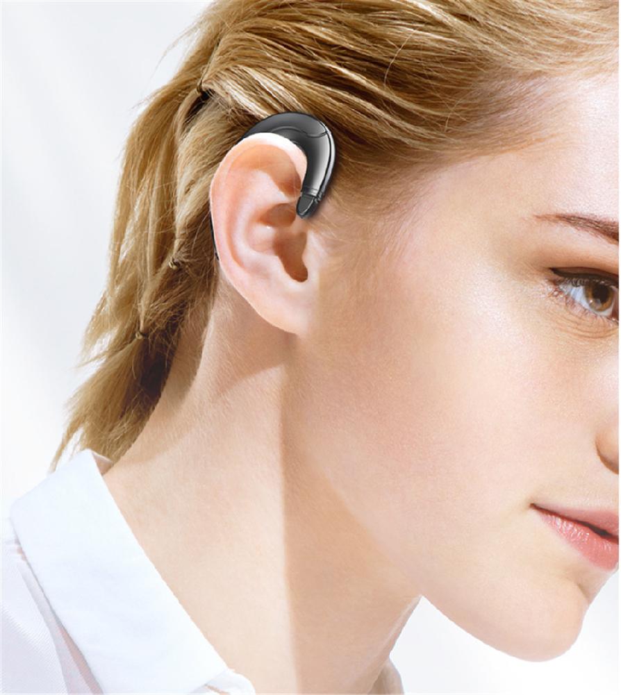 Draadloze Headset die niet in je oor hoeft!