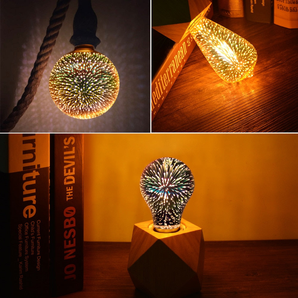 LED lampen met Vuurwerk Effect | Voorbeeld