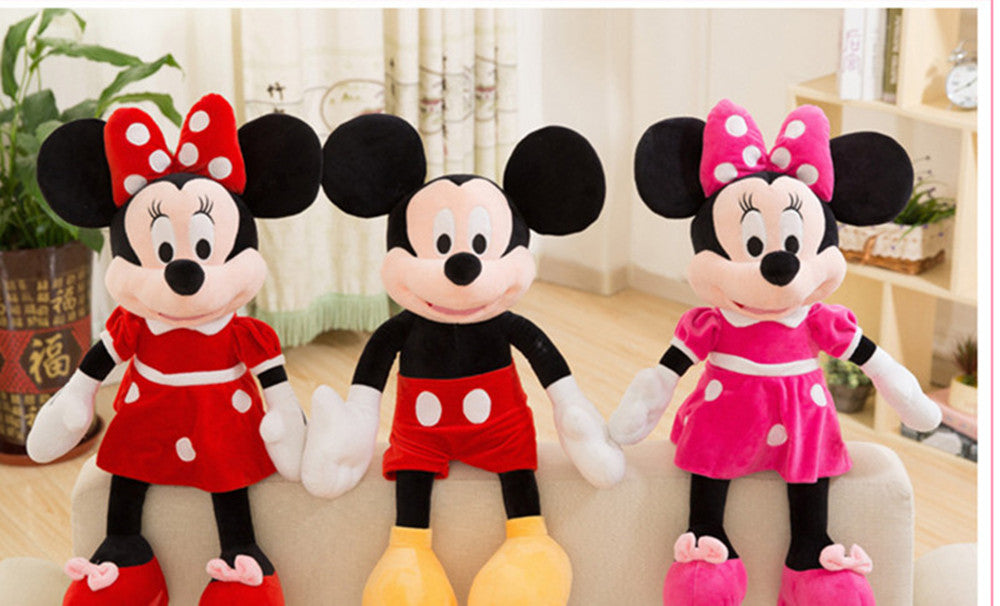 Mickey & Minnie Mouse Knuffel van Pluche