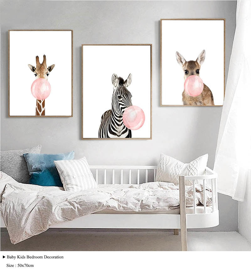 Lieve Dierenfoto's op Canvas | Super leuk voor op de Kinderkamer!