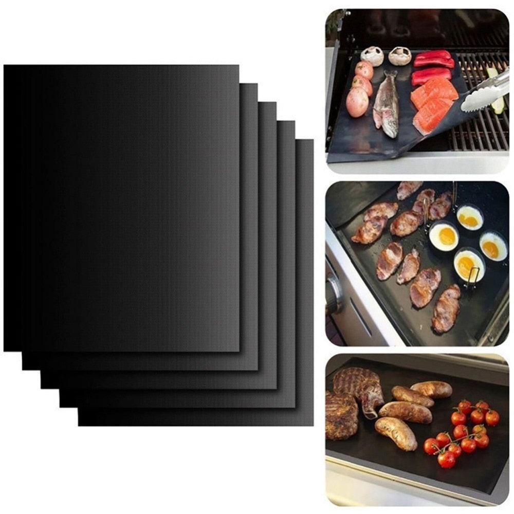 Antikleef Teflon Bakmat - Ovenbestending - Ovenmat & BBQ Grill Mat - Barbecuemat